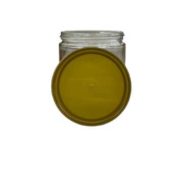 Preview: Neutralglas 500g im Karton (524) mit Deckel gold